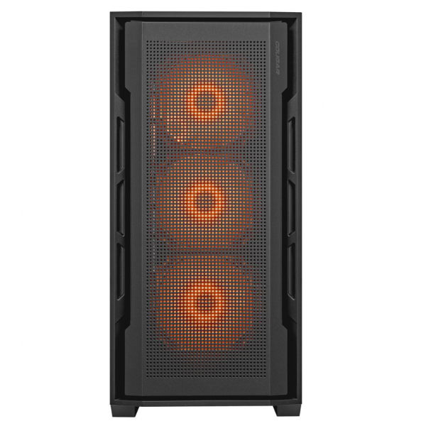 COUGAR CASE MID TOWER UNIFACE RGB BLK 3*120+120mm ARGB FAN