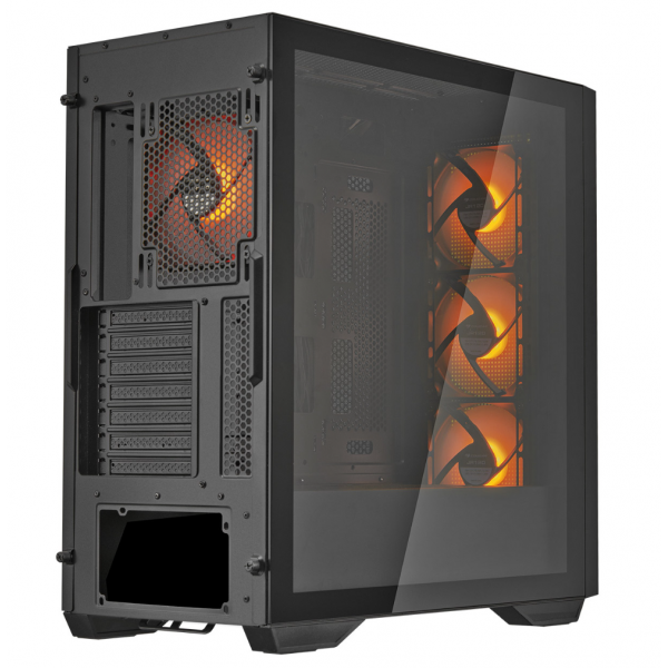 COUGAR CASE MID TOWER UNIFACE RGB BLK 3*120+120mm ARGB FAN