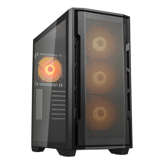 COUGAR CASE MID TOWER UNIFACE RGB BLK 3*120+120mm ARGB FAN