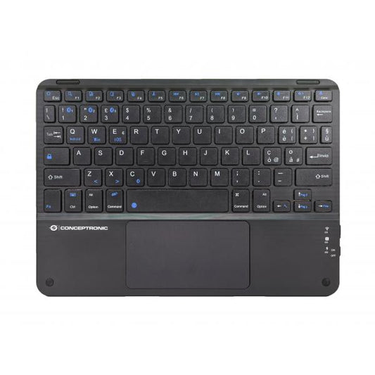 CONCEPTRONIC TOBIN01BIT - TASTIERA BLUETOOTH 10"" CON TOUCHPAD INTEGRATO