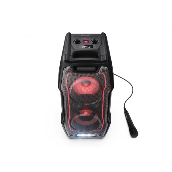 SHARP XPARTY SING (PS-931) - SPEAKER BLUETOOTH PORTATILE TWS - 180W - USB - AUX - GIOCO LUCE LED RGB