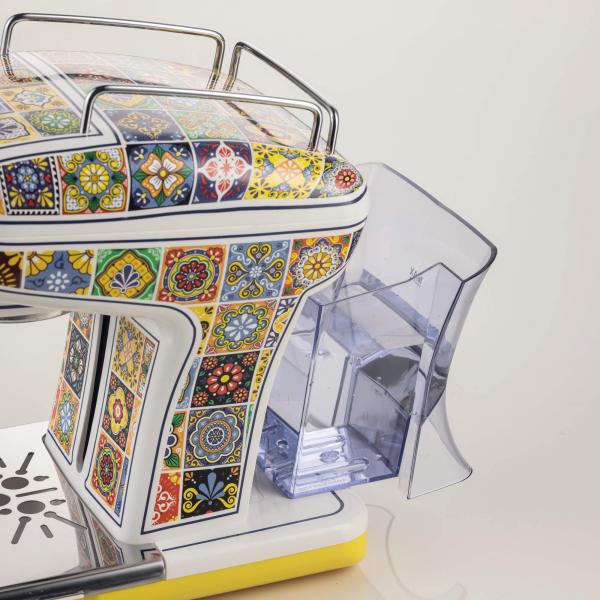 ARIETE CAFF ESPRESSO POSITANO EDITION (1389) - MACCHINA PER CAFFE'' ESPRESSO - POLVERE E CIALDE - 1 O 2 TAZZE - CAPPUCCINATORE - PRESSIONE 15 BAR - 850W