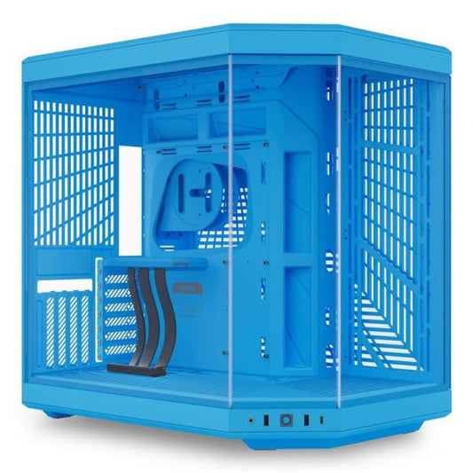 HYTE CASE MID TOWER DC Y70 BLUEBERRY MILK 4xSLOTS GPU 3*TG CS-HYTE-Y70-BM