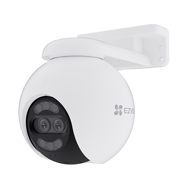EZVIZ H80x DUAL 4K - TELECAMERA MOTORIZZATA DA ESTERNO - VISIONE 360 - 4K - COLOR NIGHT VISION - HUMAN DETECTION - AUDIO BIDIREZIONALE - DIFESA ATTIVA