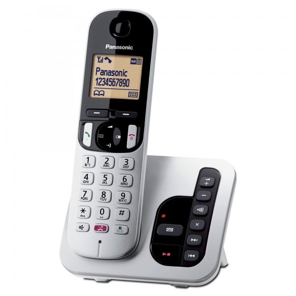 PANASONIC KX-TGC260JTS SILVER CORDLESS DECT CON SEGRET.