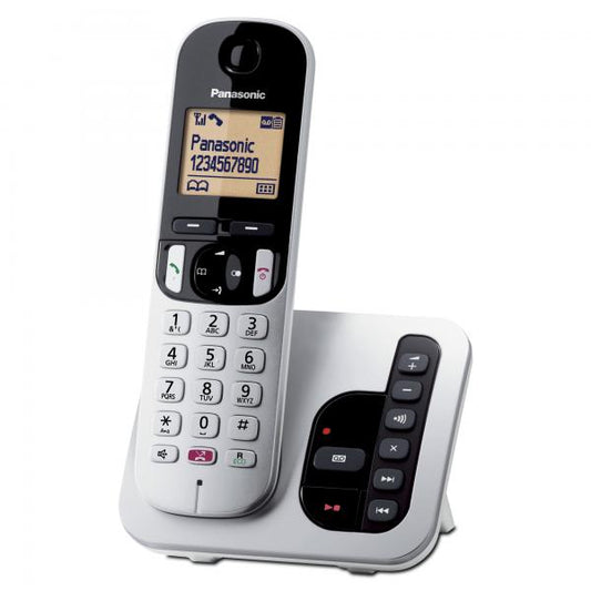 PANASONIC KX-TGC260JTS SILVER CORDLESS DECT CON SEGRET.