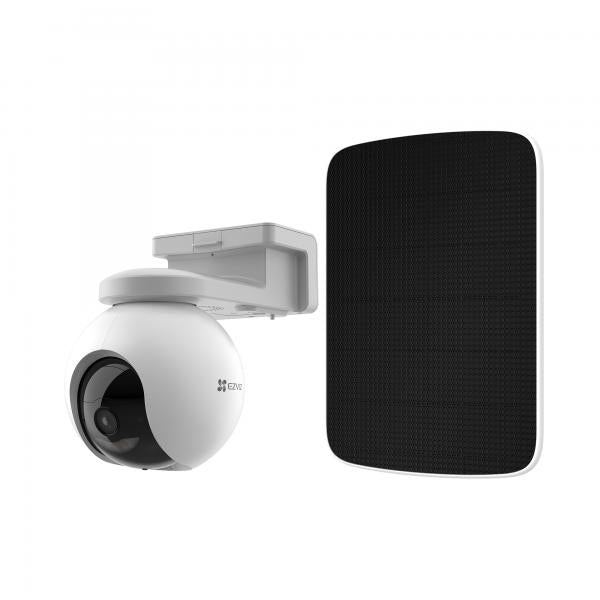 EZVIZ KIT HB8 TELECAMERA A BATTERIA MOTORIZZATA DA ESTERNO 4MP + SOLAR PANEL