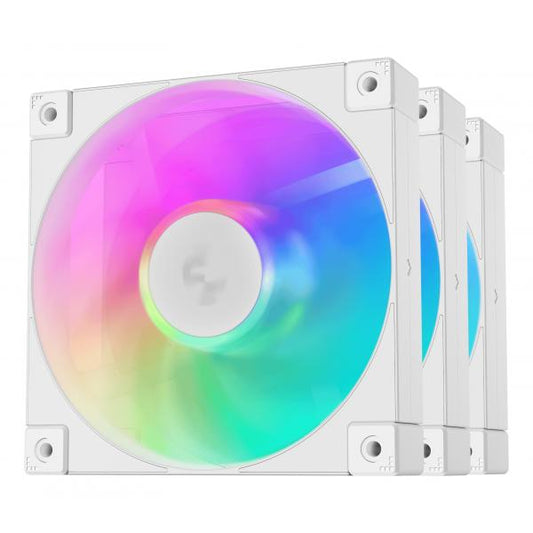 DEEPCOOL VENTOLE CASE FD12 ARGB BIANCO 3 IN 1 R-FD12-WHAPN3-G
