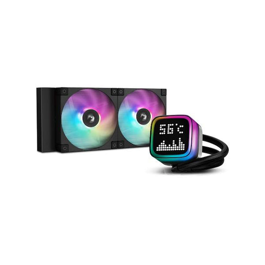 DEEPCOOL RAFF. LIQUIDO LP240 ARGB POMPA SCHERMO A MATRICE
