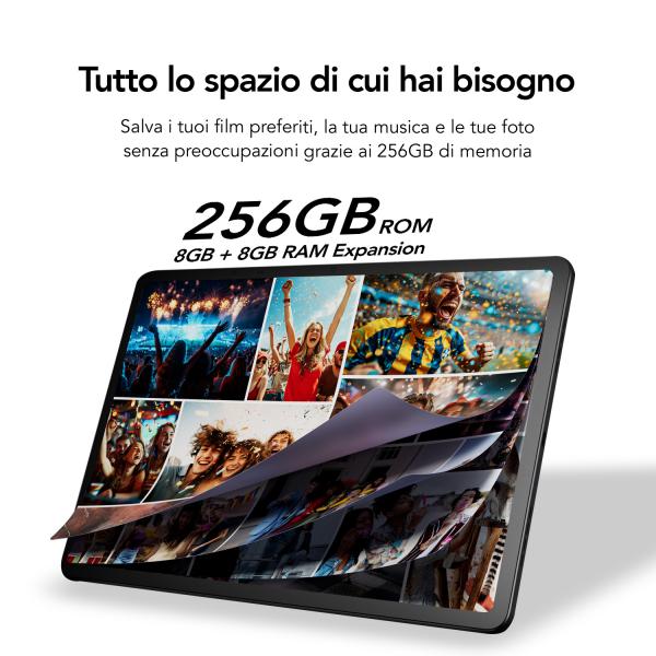 TCL NXTPAPER 14 DARK GREY 14.3" TABLET 8GB/256GB solo WiFi