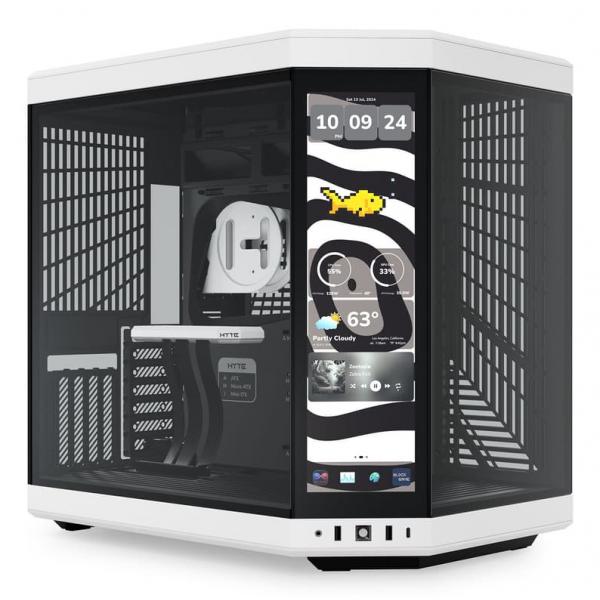 HYTE CASE MID TOWER Y70 TOUCH INFINITE PANDA CS-HYTE-Y70TTI-WB