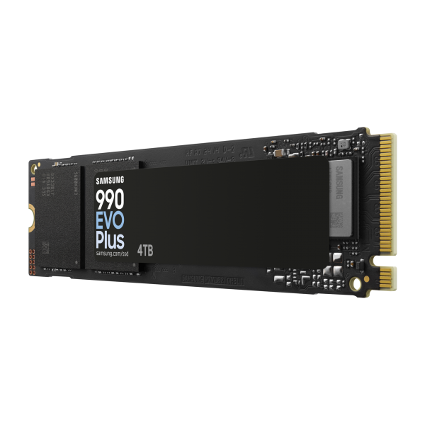 SAMSUNG SSD 990 EVO PLUS 4TB MZ-V9S4T0BW PCIe 4x4/PCIe 5x2 NVME R/W 7450/69
