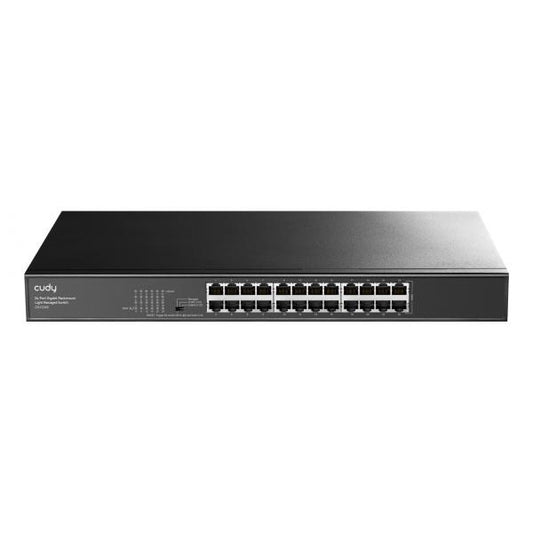 CUDY GS1024E - RACKMOUNT SWITCH 24 PT GIGABIT