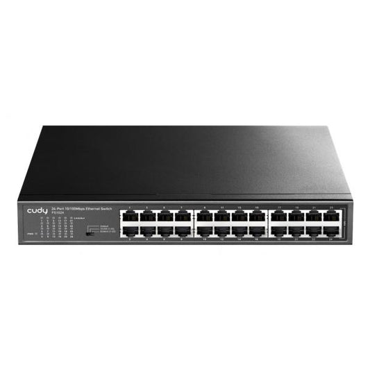 CUDY FS1024 - SWITCH 24 PT 10/100 MBPS - METAL CHASSIS
