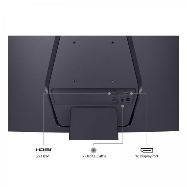 LG 27GS60QN-B Monitor PC 68,6 cm (27") 2560 x 1440 Pixel LCD Nero