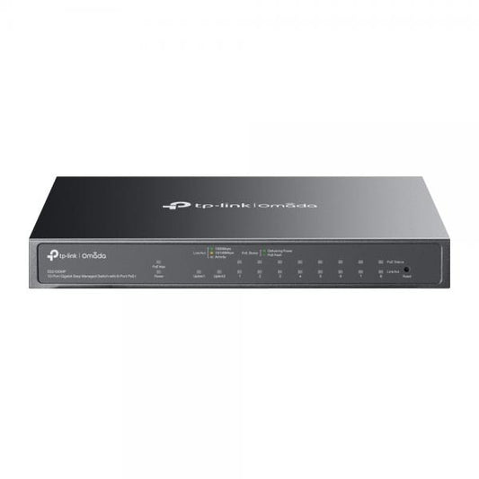 OMADA (TP-LINK) ES210GMP - SWITCH EASY MANAGED 10 PT LAN GIGABIT CON 8 PT POE+
