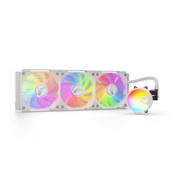 VALKYRIE RAFF. CPU LIQUIDO A360 ARGB WHITE VK-AIOA360W