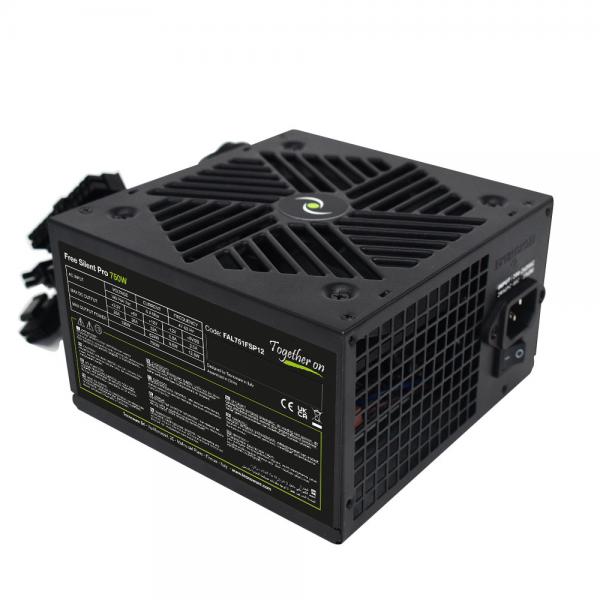 TECNOWARE PSU FREE SILENT PRO 750 (FAL751FSP12) - ALIMENTATORE 750W CON VENTOLA SILENZIOSA 12 CM