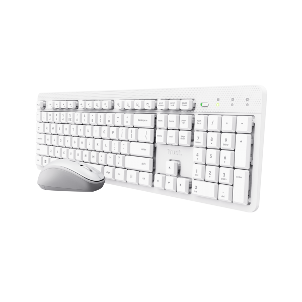 Trust Ody II tastiera Mouse incluso Casa/ufficio RF Wireless Italiano Bianco