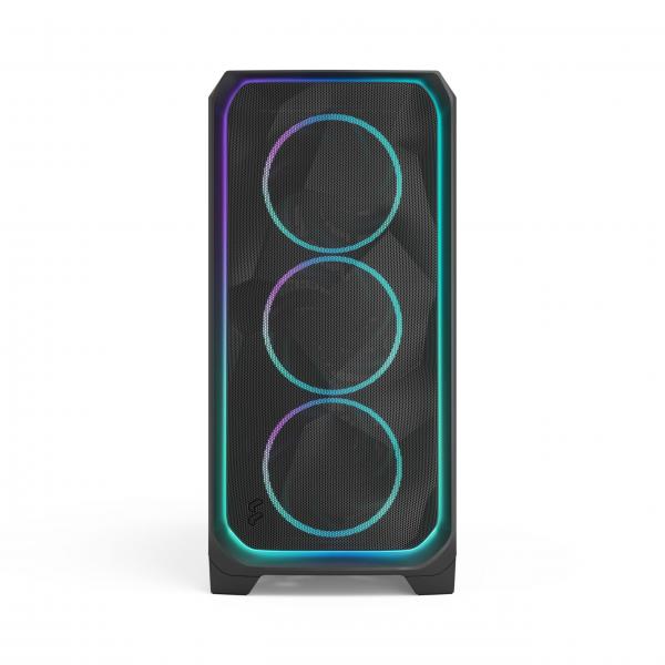 FRACTAL CASE FULL TOWER MESHIFY 3 XL AMBIENCE PRO RGB BLACK TG LIGHT TINT