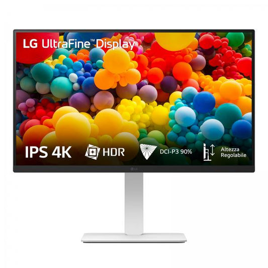 LG 27US550-W Monitor PC 68,6 cm (27") 3840 x 2160 Pixel 4K Ultra HD LCD Bianco