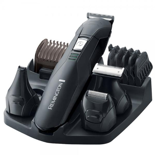 REMINGTON PG6030 - RASOIO ELETTRICO - LAME TITANIO - RICARICABILE - 6 PETTINI - 4 ACCESSORI - LAVABILE