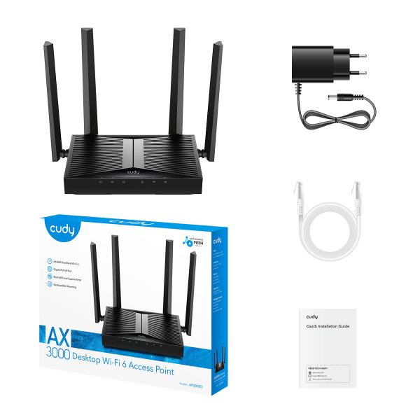 CUDY AP3000D - ACCESS POINT AX3000 WI-FI 6
