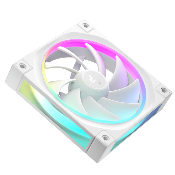 DEEPCOOL VENTOLE CASE FL12 BIANCA ARGB PWM BASSO RUMORE