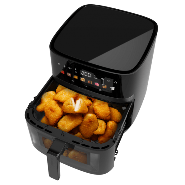CECOTEC CECOFRY&GRILL DUOHEAT 8000 FRIGGITRICE AD ARIA 8.0 LT FINESTRA E DISPLAY COLORI (100501)