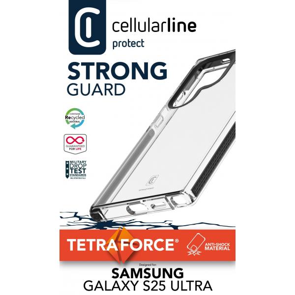 CELLULARLINE CUSTODIA TETRA GALAXY S25 ULTRA TRASPARENTE