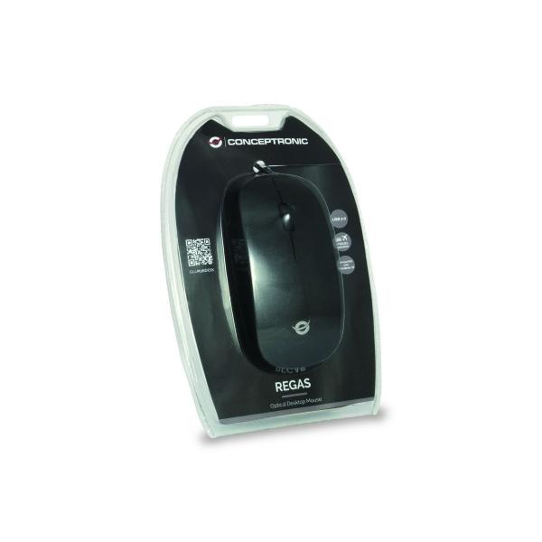 CONCEPTRONIC CLLM3BDESK - MOUSE WIRED USB - 3 PULSANTI - 1000 DPI