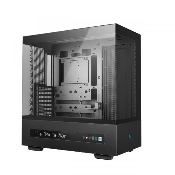 DEEPCOOL CASE MID TOWER CH690 DIGITAL TG R-CH690-BKNNA0D-G-1