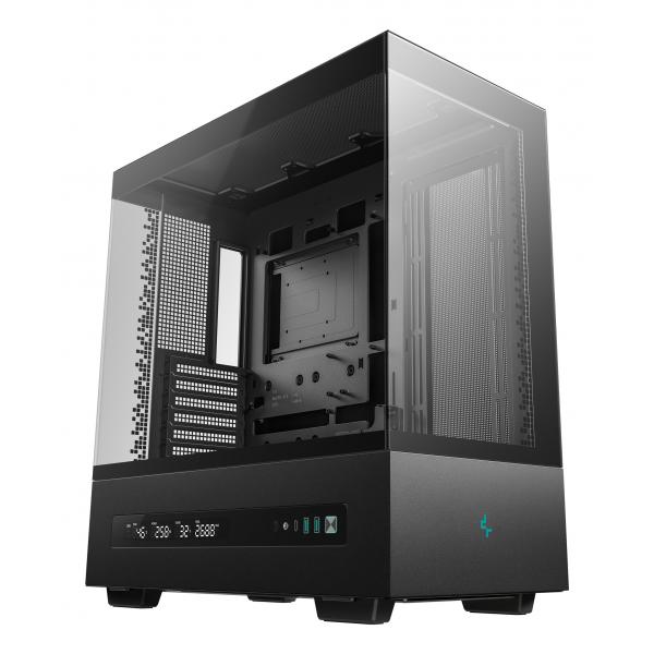DEEPCOOL CASE MID TOWER CH690 DIGITAL TG R-CH690-BKNNA0D-G-1