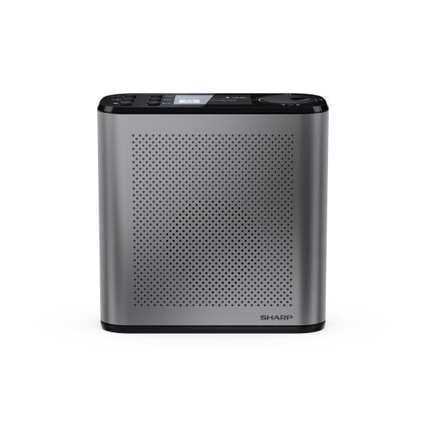 SHARP OSAKA DR-P530(GY) - RADIO DIGITALE PORTATILE - DAB/DAB+ - 2.4"""" SLIDE SHOW DISPLAY - BLUETOOTH 5.3 - STORM GREY