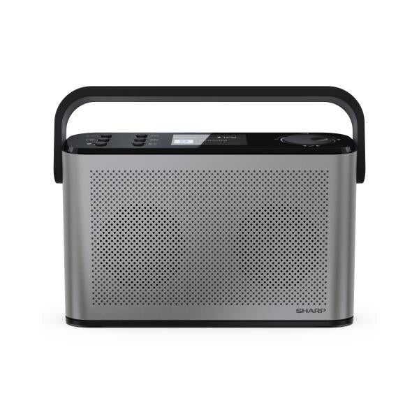 SHARP OSAKA DR-P540(GY) - RADIO DIGITALE PORTATILE - DAB/DAB+ - 2.4"" SLIDE SHOW DISPLAY - BLUETOOTH 5.3 - STORM GREY