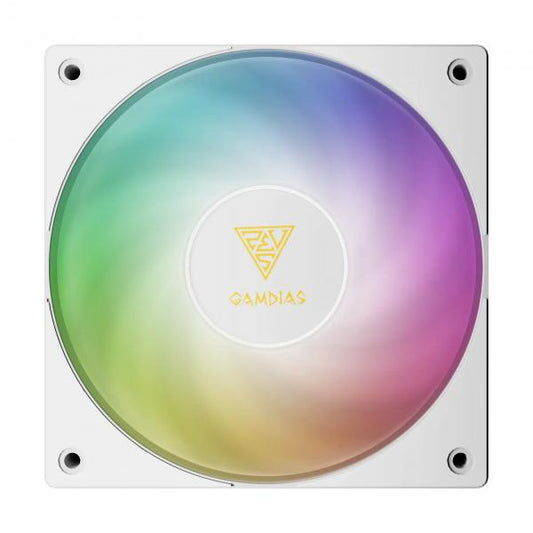 GAMDIAS VEN CASE NOTUS M1-1201 WH ARGB PALE INTERCAMBIABILI (INVERTITE INCL
