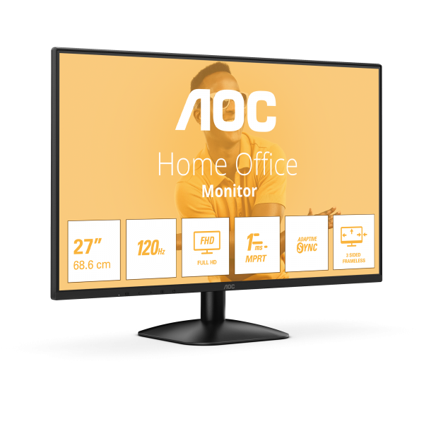 AOC 27B31H - 27"" MONITOR FHD - FRAMELESS - 120 HZ - W3Y