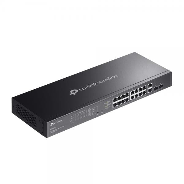 OMADA (TP-LINK) ES220GMP - SWITCH EASY MANAGED 20 PT LAN GIGABITCON 16 PT POE+ - MONT. RACK 1U 19""