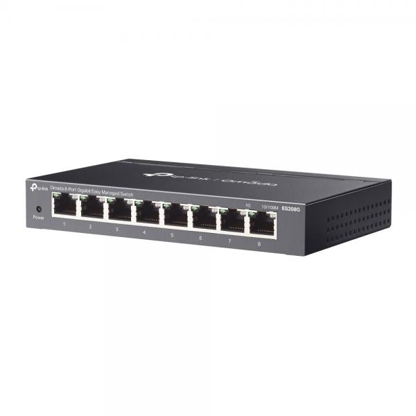 OMADA (TP-LINK) ES208G - SWITCH EASY MANAGED 8 PT LAN GIGABIT