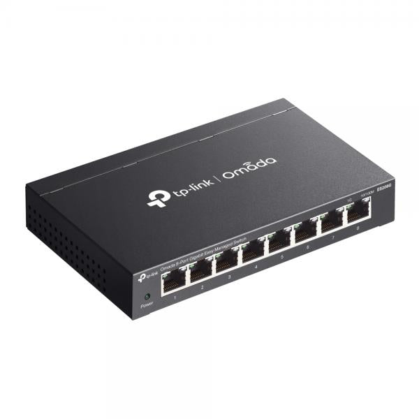 OMADA (TP-LINK) ES208G - SWITCH EASY MANAGED 8 PT LAN GIGABIT