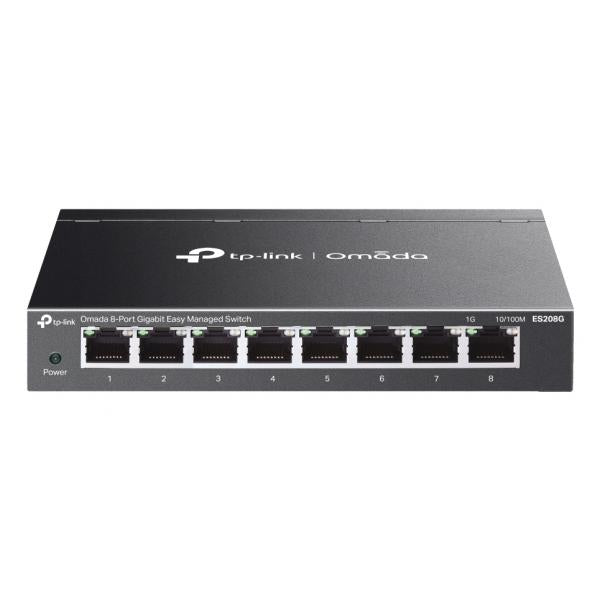 OMADA (TP-LINK) ES208G - SWITCH EASY MANAGED 8 PT LAN GIGABIT