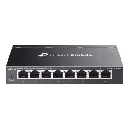 OMADA (TP-LINK) ES208G - SWITCH EASY MANAGED 8 PT LAN GIGABIT