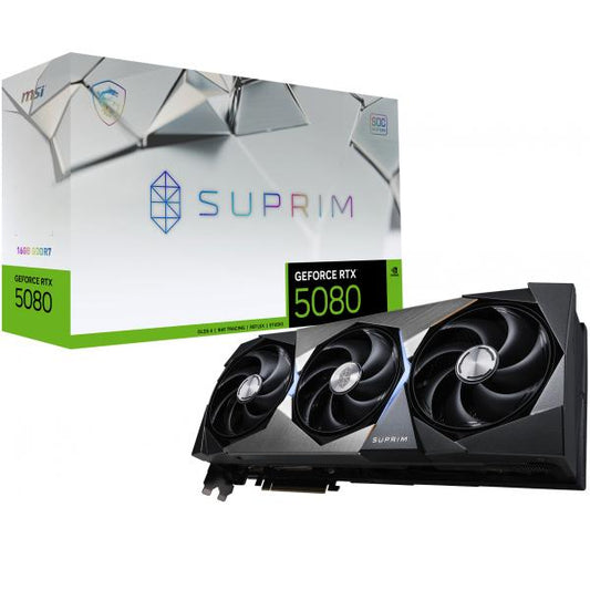 VGA MSI GEFORCE RTX 5080 16G SUPRIM SOC
