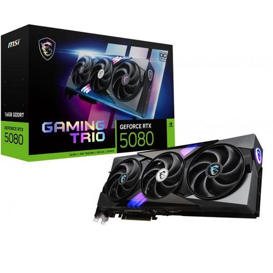 VGA MSI GEFORCE RTX 5080 16G GAMING TRIO OC