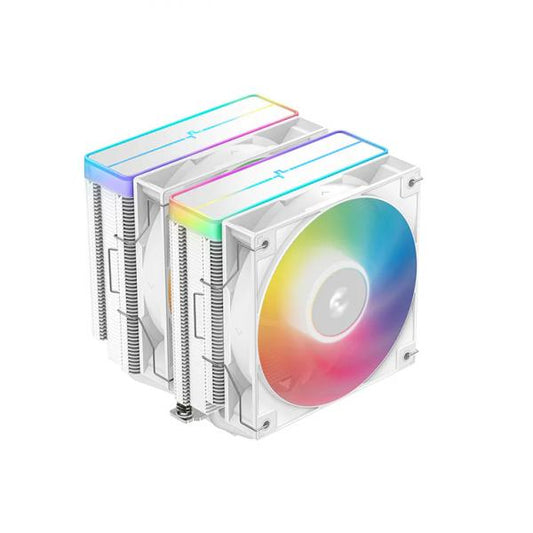 DEEPCOOL RAFF. CPU AG620 WH ARGB V2 WHITE 120mm ARGB HYDRO BEARING