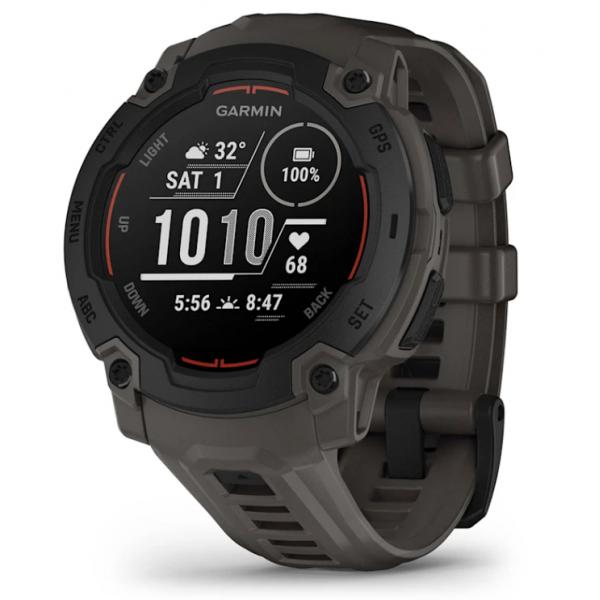 GARMIN INSTINCT E 45MM BLACK CINTURINO CHARCOAL