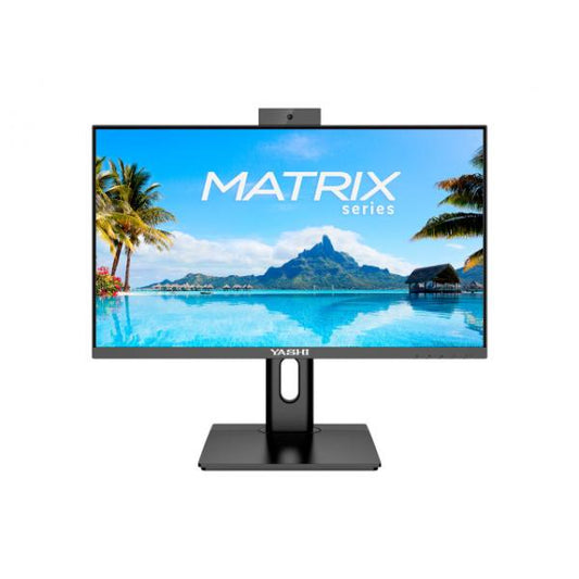 YASHI MATRIX (YZ2781) - MONITOR 27"" FHD IPS - 120HZ - SPEAKER IN - WEBCAM IN 5MP - PIVOT - HDMI - DP - USB-C - 2Y