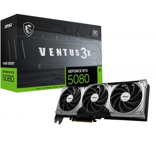 VGA MSI GEFORCE RTX 5080 16G VENTUS 3X OC