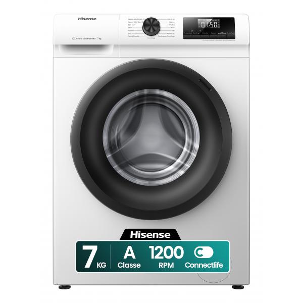 HISENSE WF70 LAVATRICE 7KG SLIM 45CM 1.200RPM CLASSE A
