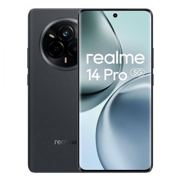 realme 14 Pro 5G 17,2 cm (6.77") Doppia SIM Android 15 USB tipo-C 8 GB 256 GB 6000 mAh Grigio - (realme 14 PRO 5G 256+8 SUEDE GREY)